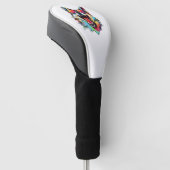 Hundestrandsommer Golf Headcover (angewinkelt)