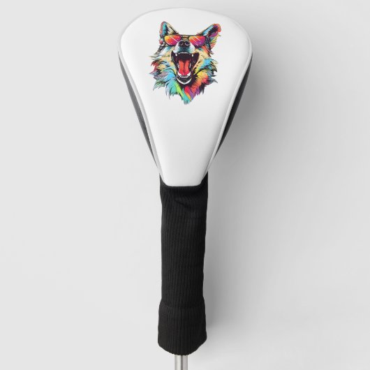 Hundestrandsommer Golf Headcover (Vorderseite)