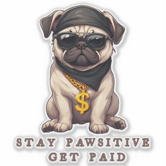 Hundestuben, Wasserflaschen, Laptops, Aufkleber (Vorderseite)