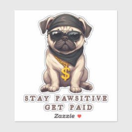 Hundestuben, Wasserflaschen, Laptops, Aufkleber