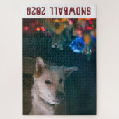 Hundestweih Personalisiert Puzzle (Vertikal)