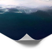 Hundesurfen Poster (Ecke)