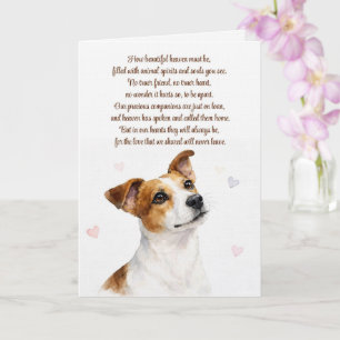 Hundesympathie Jack Russel Terrier Spirituell Gedi Karte