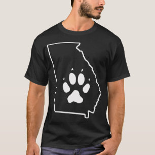 Hundet Rettungsmutter Georgia Little Dog Rescue Se T-Shirt