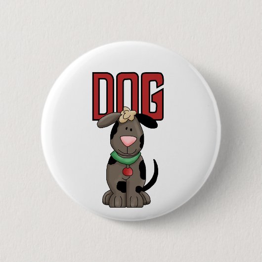 HundeT - Shirts und -geschenke Button (Vorderseite)