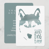 Hundetag Einladung (Vorne/Hinten)