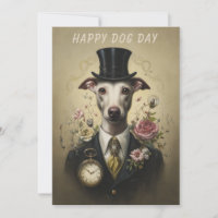 Hundetag Grußkarte - Funny Custom Pater Lover