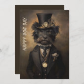 Hundetag Grußkarte - Funny Custom Pater Lover Einladung (Vorne/Hinten)