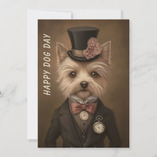 Hundetag Grußkarte - Funny Custom Pater Lover Einladung