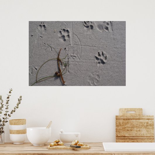 Hundetag Nachmittag Poster (Küche)