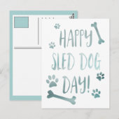 Hundetag Postkarte (Vorne/Hinten)