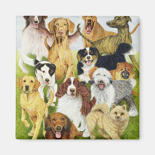 Hundetage Magnet (Vorne)