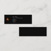 HundeTags und Kerzen - Militär - Visitenkarte (Vorne/Hinten)