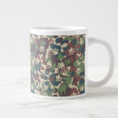 Hundetarnungs-Muster Jumbo-Tasse (Rechts)
