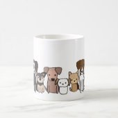 HundeTasse Kaffeetasse (Mittel)