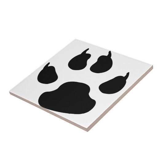 Hundetatze Fliese (Seite)