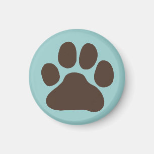 Hundetatzen-Druck Magnet