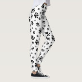 Hundetatzen-Muster-Druck Leggings (Rechts)