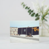 Hundeteam in der Bucht, Churchill, Manitoba Postkarte (Stehend Vorderseite)