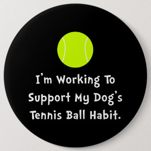 HundeTennisball Button