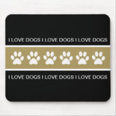 Hundethema-Mausunterlage Mousepad (Vorne)