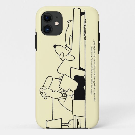 Hundetherapie Case-Mate iPhone Hülle (Rückseite)