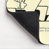 Hundetherapie Mousepad (Ecke)