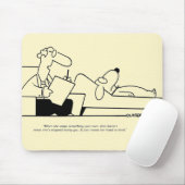 Hundetherapie Mousepad (Mit Mouse)