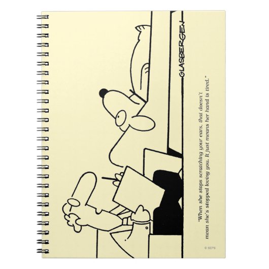 Hundetherapie Notizblock (Vorderseite)