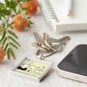 Hundetherapie Schlüsselanhänger (Seite)