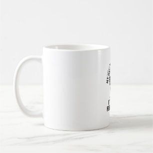 Hundetherapie-Shirt Vintage graviertes Hunde-Liebh Kaffeetasse