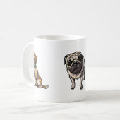 Hundetier Liebhaber k-9 Hunde-Tasse Kaffeetasse (Vorderseite Links)