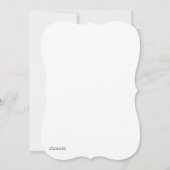 Hundetragende Weihnachtsmannmütze Feiertagskarte (Rückseite)