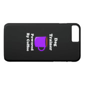 "Hundetrainer" angetrieben durch Kaffee Case-Mate iPhone Hülle (Rückseite (Horizontal))