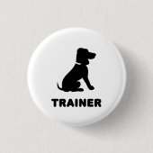 Hundetrainer Button (Vorderseite)