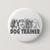 Hundetrainer Button (Vorderseite)