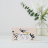 Hundetrainer, Clown, Tanz-Lehrer-Verabredungskarte Terminkarte (Stehend Vorderseite)