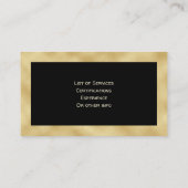 Hundetrainer-Imitat-Goldhundeverhalten-Änderung Visitenkarte (Rückseite)