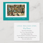 Hundetrainer oder -tutor - doppelseitig visitenkarte (Vorne/Hinten)