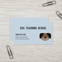 Hundetrainer-u. -lehrer-Visitenkarte - Ikonenart