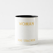 Hundetrainer: Unterschätzen Sie nie ein altes Zweifarbige Tasse (Mittel)
