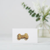 Hundetrainer-Visitenkarte-Modellwanderer-Spaßkunst Visitenkarte (Stehend Vorderseite)