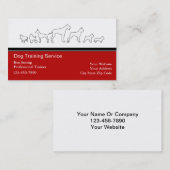 Hundetrainer-Visitenkarten Visitenkarte (Vorne/Hinten)