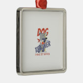 Hundetrainerin Ich mache Ssit möglich Ornament Aus Metall (Rechts)