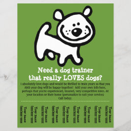 Hundetraining, Wandern, Grooming, Sitzen Flyer