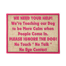 Hundetrainings-Tür-Matte