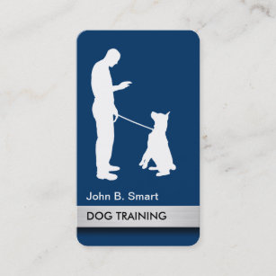 Hundetrainings-und -gehorsam-Visitenkarten Visitenkarte