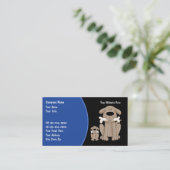 Hundetrainings-Visitenkarten Visitenkarte (Stehend Vorderseite)