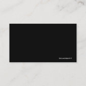 Hundetrainings-Visitenkarten Visitenkarte (Rückseite)