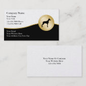 Hundetrainings-Visitenkarten Visitenkarte (Vorne/Hinten)